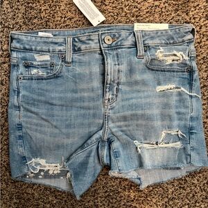 American Eagle Outfitters Light Blue Jean Shorts